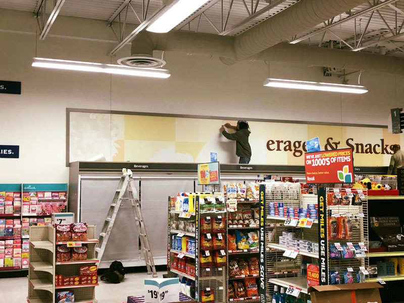 paint-inside-store Moose jaw painter